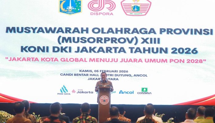 Pramono Buka Musorprov KONI DKI Jakarta ke XIII, Targetkan Jakarta Juara Umum PON 2028