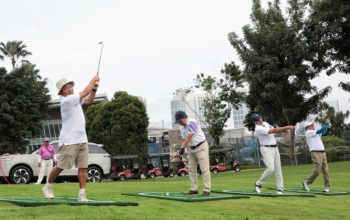 Rano Karno Resmi Buka 8th INFOBANK Green Golf Tournament.