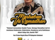 Kadis PU Kabupaten Sukabumi Uus Pirdaus Sampaikan Marhaban Ya Ramadhan 1447 H
