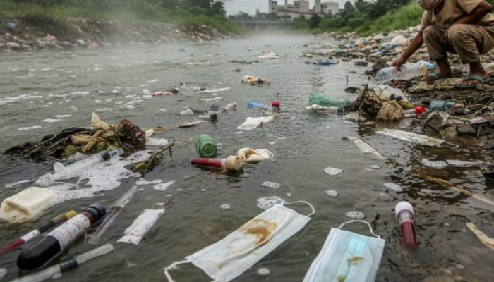 Menghentikan “Bom Waktu” Limbah Medis di Sungai Kita