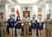 Jalin Silaturahmi dan Perkuat Sinergi, Walikota Jakarta Utara Terima Audensi BPS 