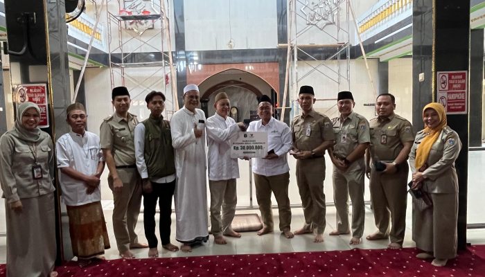 Sekko Jakarta Utara Lakukan Safari Ramadhan di Masjid Al Amin Kelapa Gading.