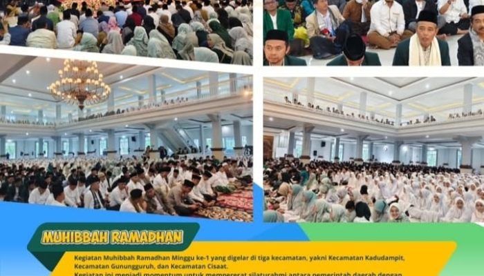 Berkah Ramadhan! Disperkim Sukabumi Serahkan Puluhan Kunci Rutilahu di Tiga Kecamatan
