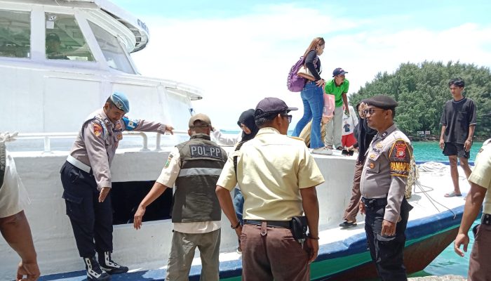 Strong Point di Dermaga, Kapolres Kepulauan Seribu: Keselamatan Penumpang dan Kenyamanan Wisata Prioritas Utama