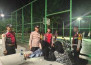 Patroli Malam Gabungan, Polsek Kepulauan Seribu Utara Perkuat Siskamling dan Sosialisasikan Layanan 110