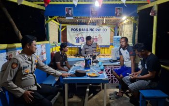 Patroli Malam Gabungan, Polsek Kepulauan Seribu Selatan Bersama TNI dan Satpol PP Perkuat Siskamling Cegah Guantibmas