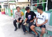 Bhabinkamtibmas Pulau Panggang Sambangi Warga, Ajak Bersama Jaga Kamtibmas dan Lingkungan Wisata Aman