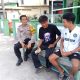 Bhabinkamtibmas Pulau Panggang Sambangi Warga, Ajak Bersama Jaga Kamtibmas dan Lingkungan Wisata Aman