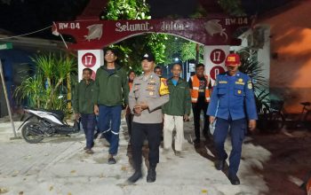 Patroli Malam Ramadhan Gabungan, Polsek Kepulauan Seribu Selatan Bersama TNI dan Satpol PP Perkuat Siskamling Cegah Guantibmas