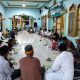 Bhabinkamtibmas Pulau Lancang Hadiri Buka Puasa Bersama Warga di Masjid Raya Assa’adah