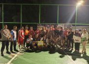 Festival Ramadhan Olahraga Malam di Pulau Kelapa Meriah, Polsek Kepulauan Seribu Utara Ajak Warga Jaga Kamtibmas