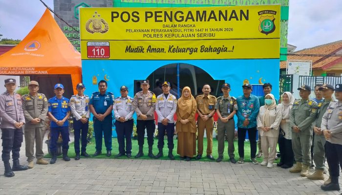 Pospam Ops Ketupat Jaya 2026 Pulau Tidung Siap Layani Pemudik dan Wisatawan, Prioritaskan Keamanan dan Kesehatan