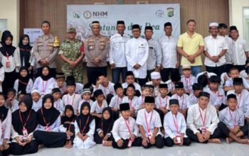 Polsek Kepulauan Seribu Utara Gelar Santunan dan Doa Bersama 190 Anak Yatim, Wujud Nyata Polri Peduli