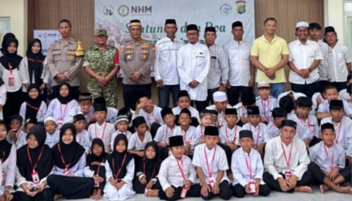 Polsek Kepulauan Seribu Utara Gelar Santunan dan Doa Bersama 190 Anak Yatim, Wujud Nyata Polri Peduli