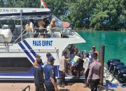 Polres Kepulauan Seribu dan Polsek Jajaran Gelar Pengamanan Dermaga, Pastikan Aktivitas Wisatawan dan Warga Berjalan Aman