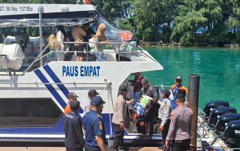 Polres Kepulauan Seribu dan Polsek Jajaran Gelar Pengamanan Dermaga, Pastikan Aktivitas Wisatawan dan Warga Berjalan Aman
