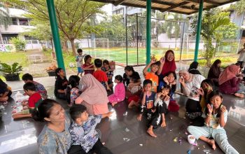 RPTRA Green Marunda Tempat Asyik Bermain Anak Menunggu Buka Puasa