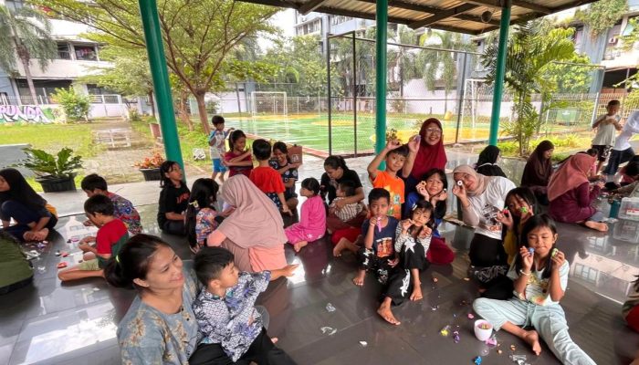 RPTRA Green Marunda Tempat Asyik Bermain Anak Menunggu Buka Puasa
