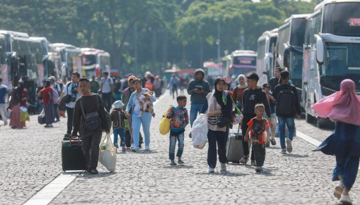 Warga Antusias Ikut Mudik Gratis Pemprov DKI