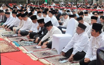 Pemprov DKI Gelar Sholat Idulfitri, Gubernur Pramono Ajak Warga Bersama Jaga Jakarta