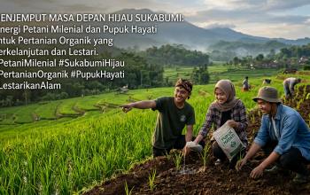 Menjemput Masa Depan Hijau di Tangan Petani Milenial Sukabumi