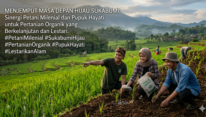 Menjemput Masa Depan Hijau di Tangan Petani Milenial Sukabumi