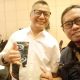 Penulis (kanan) bersama Kesit B Handoyo Ketua PWI DKI Jakarta ( kiri ) saat menghadiri Seminar Nasional bertajuk "Jurnalistik yang Mengancam Jurnalisme" yang diselenggarakan oleh Dewan Pers di Jakarta, Rabu (8/11).