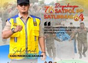 Sinergi Jaga Ketertiban: Kadisperkim Sukabumi Sendi Apriadi Ucapkan Dirgahayu ke-76 Satpol PP & ke-64 Satlinmas