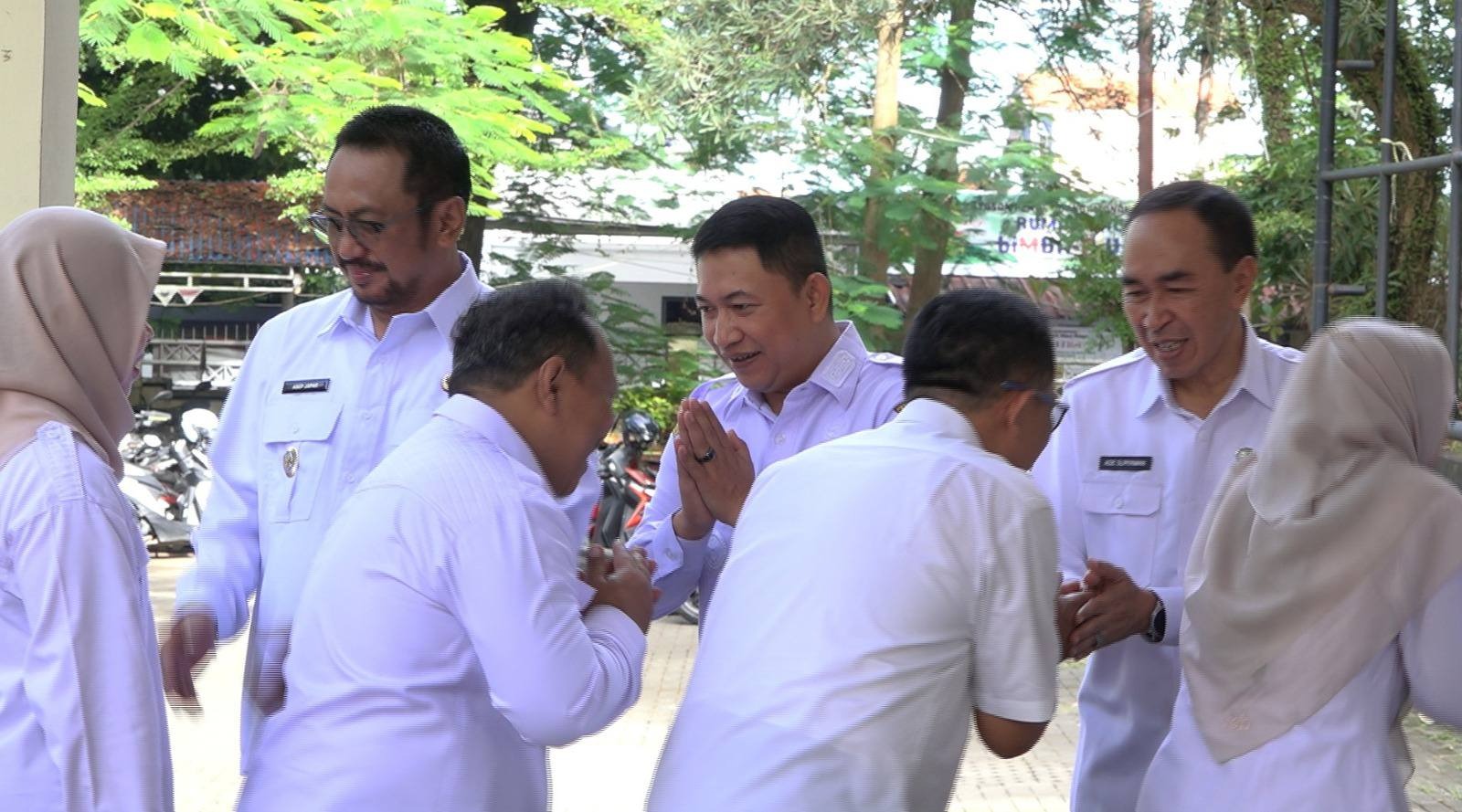 Halalbihalal jajaran Pemkab Sukabumi. (Dok.Indvesta)