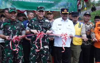 Kadisperkim Dampingi Bupati Letakkan Batu Pertama Jembatan Garuda, Upaya Wujudkan Program Prioritas Presiden RI