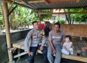 Bhabinkamtibmas Pulau Lancang Sambangi Warga, Sosialisasikan Layanan Polri 110 Gratis 24 Jam