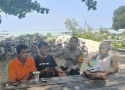 Bhabinkamtibmas Pulau Pari Aktif Sambangi Warga, Sosialisasikan Layanan Polri 110 Gratis 24 Jam
