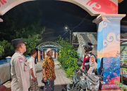 Patroli Malam Gabungan Polsek Kepulauan Seribu Selatan, Sosialisasikan Layanan 110 dan Barcode Pengaduan untuk Cegah Guantibmas