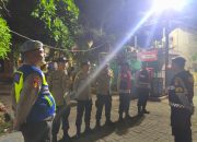 Patroli Malam Gabungan Polsek Kepulauan Seribu Utara, Cegah Guantibmas dan Sosialisasikan Layanan 110