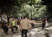 Patroli Malam Gabungan Polsek Kepulauan Seribu Utara, Antisipasi Tawuran dan Kejahatan Jalanan