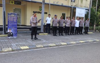 Apel Pagi Polres Kepulauan Seribu, Wakapolres Tekankan Implementasi Direktif Kapolda Metro Jaya