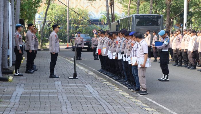 Apel Pagi Polres Kepulauan Seribu, Kapolres Tekankan Disiplin, Kesiapan Audit dan Kebersihan Mako