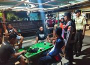 Patroli Malam Gabungan Polsek Kepulauan Seribu Selatan Intensifkan Siskamling dan Sosialisasi Layanan 110