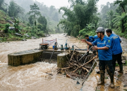 Ilustrasi efek cuaca ekstrem