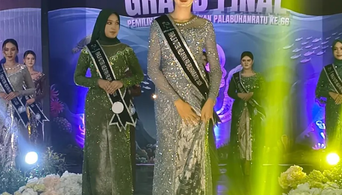 Gelar Puteri Nelayan Nasional ke-66 Tahun 2026 Palabuhanratu, Gladis Aura Sabet Juara I