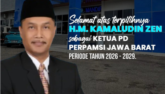 Perumda AM TJM Sukabumi Beri Ucapan Selamat atas Terpilihnya H. M. Kamaludin Zen sebagai Ketua PD Perpamsi Jabar