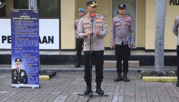 Apel Pagi Polres Kepulauan Seribu, Wakapolres Tekankan Disiplin dan Kesiapan Hadapi Bulan Qurban