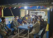Patroli Gabungan Malam, Polsek Kepulauan Seribu Selatan Sosialisasikan Layanan 110 dan Antisipasi Guantibmas