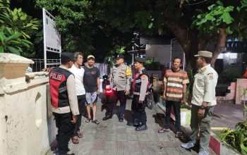 Patroli Malam Gabungan Polsek Kepulauan Seribu Utara, Cegah Tawuran dan Kejahatan Jalanan