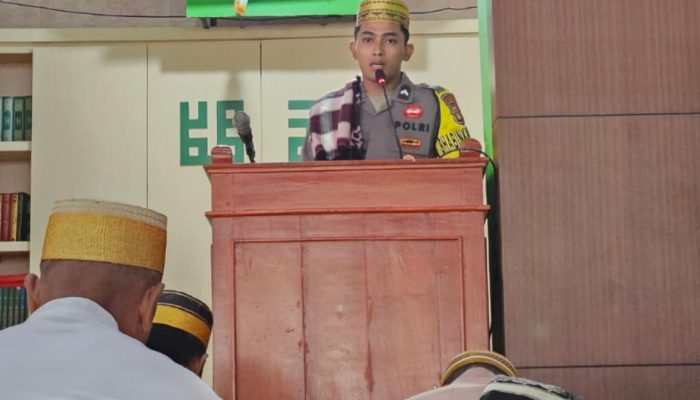 Polisi Jadi Khotib Jumat di Pulau Sabira, Sosok Bripda Jailudin Jadi Sorotan, Polisi yang Berdakwah dari Mimbar Jumat
