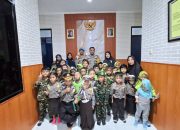 Polsek Kepulauan Seribu Selatan Kenalkan Profesi Polisi kepada Anak TK Ar-Rahman Pulau Tidung