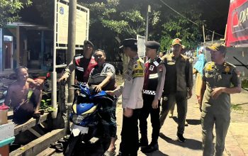 TNI-Polri Bersama Satpol PP dan Potmas Gelar Patroli Malam dan Sosialisasi Layanan 110 Antisipasi Tawuran serta 3C di Kepulauan Seribu Utara