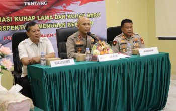 Tingkatkan Pemahaman Hukum, Polres Kepulauan Seribu Gelar Penyuluhan KUHAP Baru