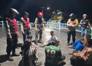 Patroli Dini Hari Polsek Kepulauan Seribu Selatan Antisipasi 3C dan Gangguan Kamtibmas dan Sosialisasi Call Center 110 Digencarkan