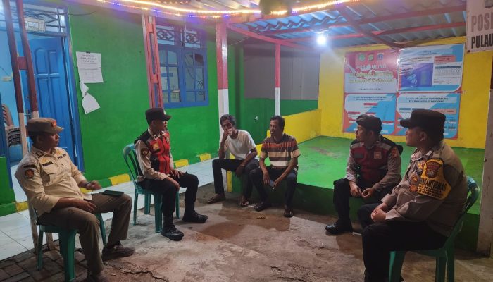Polsek Kepulauan Seribu Utara Gelar Patroli Gabungan TNI-Polri dan Potmas, Antisipasi Tawuran dan Kejahatan Jalanan